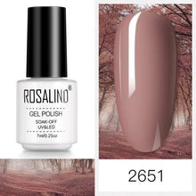 Load image into Gallery viewer, Luxury Womens Pink Shiny Nail Gel Polish Varnish Permanent UV Gel Popular High Quality Colorful Nail Polish
