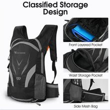 Load image into Gallery viewer, Bike Bags Portable Waterproof Backpack Cycling Water Bag Outdoor Sport Climbing Hiking Pouch Hydration Backpack  Bike Backpack  Mountain Biking Daypack Cycling Hiking Bicycle 10L
