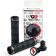 Load image into Gallery viewer, Bicycle Handlebar Grips Cycling Bicycle Accessories Non-Slip Bicycle Handlebar Grips Bike Handle Ergonomic Shockproof Bicycle Handle Grip With Adjustable Aluminum Lock For Mountain Bike
