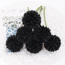 Load image into Gallery viewer, Silk Flower Arrangements Bunch Artificial Flower Bouquet Ball Fake Flowers Home Widding Decoration Valentines Day Gifts
