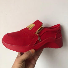 Load image into Gallery viewer, Women Elegant Sneakers Thick Bottom Women Casual Shoes Athletic Road Running Mesh Breathable Casual Sneakers Lace Up Comfort Sports Sneakers
