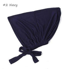 Load image into Gallery viewer, New Soft Modal Muslim Turban Hat Inner Head Wrap Bonnet Under Scarf Hijab Lightweight Caps Elegant Islamic Under Scarf Bonnet Hat Headwrap For Female
