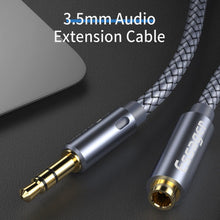 Load image into Gallery viewer, Audio Extension 3.5 mm Aux Cable Jack For Headphone Extender Cord
