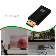 Load image into Gallery viewer, 4K DP To HDMI-compatible 1080P Adapter And DP To HDMI-compatible DP Video Audio Connector For PC Laptop Monitor Projector
