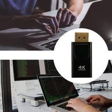 Load image into Gallery viewer, 4K DP To HDMI-compatible 1080P Adapter And DP To HDMI-compatible DP Video Audio Connector For PC Laptop Monitor Projector
