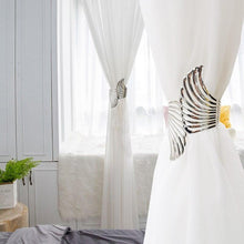 Load image into Gallery viewer, Angel's Wing Curtain Strap Modern Simple Curtain Clip Without Punching And Installation Of Metal Decorative Curtain Buckle Curtain Tiebacks Clips For Window Drapes Holdbacks Decorative Sheer Curtain Tiebacks For Girl' Room
