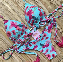 Load image into Gallery viewer, Popular Women's Beachwear  Bikini Set Swimwear Push-Up Padded Swimsuit Floral Bikini Set Low Rise Ruffled Two Pieces Swimsuit Push Up Bathing Suit Swimwear
