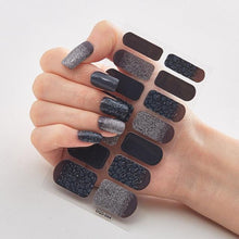 Load image into Gallery viewer, New Year Patterned Nail Decor Nail Polish Nail Art Stickers Full Beauty Sticker for Nails Nail Accessorie Christmas Nail Sticker 3D Nail Art Stickers Decal Slider Template Diy Nail Tool Decorations Nail Art Design Self Adhesive Luxury Designer Nail Sticke
