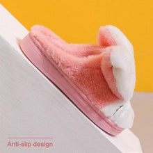 Load image into Gallery viewer, Couples Home Slippers Warm Cute Womans Mens Slipper Winter Shoes New Fashion Casual Fur Plush Slides Winter Slippers For Women House Slippers Fluffy Soft Comfy Fuzzy Slippers Faux Fur Plush Anti-Skid Slippers
