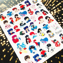 Load image into Gallery viewer, 3D Nail Art Stickers Decal Template Nail Tool Decorations Nail Slider  Metallic Nail Art Stickers Set Love Metal Nail Studs Decals for Women Nail Decorations Accessories Metal Curve Stripe Lines Design Letter Nail Sticker Decoration
