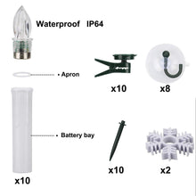 Load image into Gallery viewer, LED Candles Light Flameless Remote Control For Home Dinner Party Christmas Tree Candle LED Flameless Taper Candles Flickering with Remote Timer Battery Operated Waterproof Christmas Tree Candles Warm White Window Candles  Decoration Lamp Light New Years
