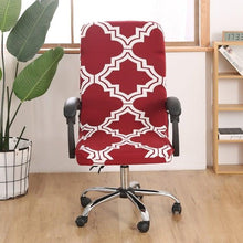 Load image into Gallery viewer, Office Chair Cover Jacquard Removable Gaming Computer Case Cushion Covers Dust Guards For Home Leisure Universal Size Modern Stretchable Cloth Polyester Universal Desk Task Chair Chair Covers Stretch Rotating Chair Slipcover
