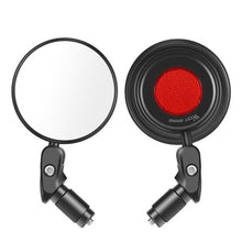 Load image into Gallery viewer, Bike Rear Mirrors Cycling Mobility Scooter Round Handlebar End Mirror Rotatable Adjustable Bicycle Mirror With Safety Rearview Mirror Convex Mirror With Adjustable Handlebar Installation Suitable For Mountain Road Bikes
