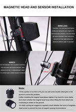 Load image into Gallery viewer, Wireless Wired Bike Computer Backlight Speedometer Odometer Rainproof Cycling Stopwatch Road Bicycle Computer Multifunction With Extra Large LCD Backlight Display Waterproof Design
