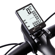 Load image into Gallery viewer, Wireless Wired Bike Computer Backlight Speedometer Odometer Rainproof Cycling Stopwatch Road Bicycle Computer Multifunction With Extra Large LCD Backlight Display Waterproof Design
