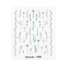 Load image into Gallery viewer, Nails Sticker Nail Art Decorations Flowers Leaves Decals Water Transfer Sliders Woman Face Fruit Foil Manicures Wraps  Water Transfer Nail Decals Sticker For Pretty Girl Self-Adhesive Nail Decals Designer Nail Stickers for Acrylic Decal

