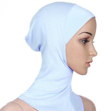 Load image into Gallery viewer, New Luxury Fashion Winter Soft Colorful Inner Hijab Cap Muslim Turban Hijab Caps Muslim Under Scarf  Women Lightweight Hijab Bonnet Muslim Women Elegant Scarf Turbans Head For Women Women's Hijabs Hijab Caps Hat For Women

