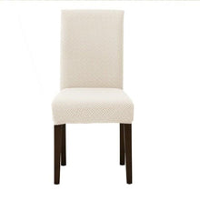 Load image into Gallery viewer, Dining Room Chair Cover Spandex Elastic Stretch Slipcover For Chairs Kitchen Hotel Banquet Sure Fit Home Décor Stretch Short Dining Room Chair One Piece Slipcover Form Fit Polyester/Spandex Machine Washable
