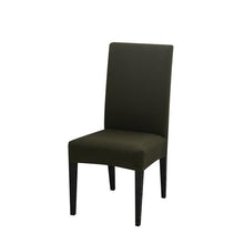 Load image into Gallery viewer, Solid Color Chair Covers Elastic Stretch Protection Case Slipcovers for Wedding Restaurant Home Kitchen Dining Chair Cover Dining Chair Slipcovers Stretch Parsons Chair Covers Sets Chiar Protector Removable Washable Elastic for Ktichen Dining Room
