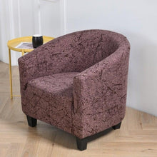 Load image into Gallery viewer, Club Chair Cover Armchair Slipcover Geometric Printed Small Sofa Covers Protect For Pets Chair Decoration Chair Slipcover Decoration Club Chair Cover Spandex Elastic Armchair Slipcover Geometric Printed Small Sofa Covers Protect For Living Room Hotel Bar
