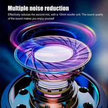 Load image into Gallery viewer, Business Bluetooth 5.0 Wireless Single-Ear Headset LED Power Display Ultra-Long Standby Earbud Headphones Wireless Black Earphone Bluetooth Noise Isolating Wireless Earbuds With Microphones Clear Calls Painless Wearing
