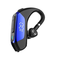 Load image into Gallery viewer, Business Bluetooth 5.0 Wireless Single-Ear Headset LED Power Display Ultra-Long Standby Earbud Headphones Wireless Black Earphone Bluetooth Noise Isolating Wireless Earbuds With Microphones Clear Calls Painless Wearing

