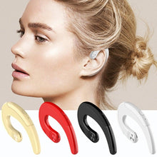 Load image into Gallery viewer, Exquisite Headphone Bluetooth Headset Single Noise Cancelling Ambient Sound Earphone Wireless Bluetooth Earbuds Office Over Ear Headphones Handsfree Business Bone Conduction Earphones Comfortable Secure Fit Headphones With Mic
