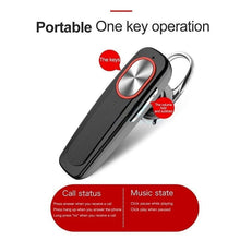 Load image into Gallery viewer, L9 Wireless Bluetooth-compatible Headphone With Microphone Bass Sport Earphones Universal Handsfree Hanging Ear Single Earhphone
