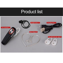 Load image into Gallery viewer, L9 Wireless Bluetooth-compatible Headphone With Microphone Bass Sport Earphones Universal Handsfree Hanging Ear Single Earhphone
