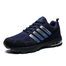 Load image into Gallery viewer, Running Mens Sport Elegant Sneakers Air Cushion Sneakers Lace Up Low Top Jogging Shoes Man Athletic Footwear Breathable Comfortable Athletic Running Sneakers
