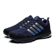 Load image into Gallery viewer, Running Mens Sport Elegant Sneakers Air Cushion Sneakers Lace Up Low Top Jogging Shoes Man Athletic Footwear Breathable Comfortable Athletic Running Sneakers
