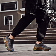 Load image into Gallery viewer, Elegant Mens Running Sport Air Cushion Outdoor Training Sneakers High Heels Design Breathable Mesh Athletic Luxury Design Non Slip Tennis Sport Athletic Walking Sneakers
