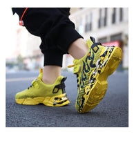 Load image into Gallery viewer, Spring Children Breathable Mesh Sneakers Comforthable Outdoor Sports Shoes Boys Kids Breathable Lightweight Running Shoes For Kids Fashion Athletic Casual Shoes
