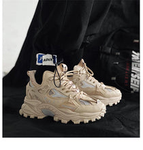 Load image into Gallery viewer, Luxury Mens Sneakers White Sneakers Men High Fashion Comfy Fashion Sneakers Breathable Athletic Casual Shoes Shock Absorption For Running
