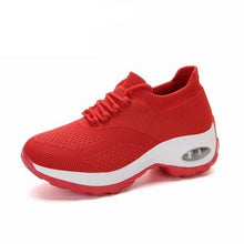 Load image into Gallery viewer, Women's Casual Chunky Sneakers Platform Walking Shoes Fashion Knited Casual Walking Shoes Sock Sneakers Slip On Mesh Air Cushion Comfortable Easy Shoes
