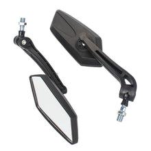 Load image into Gallery viewer, Bicycle Rear View Mirror Bike Scooter Clear Back Sight Reflector Adjustable Rotatable Handlebar Cycling Mirror HD Safety Bicycle Cycling Rearview Mirror And New Scratch Resistant Convex Lens Universal Adjustable Rotatable Handlebar Glass Lens Mirror
