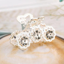 Load image into Gallery viewer, New Small Pearl Hair Claw Rhinestone For Women Hairpins Girls Clamps Hair Crab Clips Metal Hair Accessories Headdress Fashion Hairgrips Band Accessories For Party
