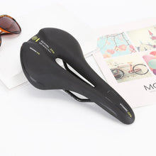 Load image into Gallery viewer, Hollow Comfort Bicycle Saddle Breathable Seat Cushion Shockproof Waterproof Ergonomics Road Bike Saddle Waterproof Replacement Bicycle Seats Comfortable Memory Foam Bikes Saddle Universal Fit For Bikes Road Bikes
