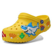 Load image into Gallery viewer, Children Summer Cartoon Sandals Quick-Dry Beach Kids Clogs Slippers Light-Weight Wear-Resistant Boy Girl Shoes Comfort Clogs Kids Slip On Garden Shoes Boys Lightweight Outdoor Beach Pool Slide Sandals

