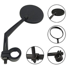 Load image into Gallery viewer, Bike Rear Mirrors Degree Rotation Bicycle Rearview Mirrors Suitable For Mountain Road Bike Safe Rear View Mirror Adjustable Rotatable HD Wide Angle Cycling Biking Clear Acrylic Convex Mirror

