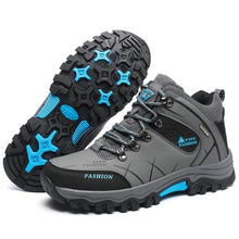 Load image into Gallery viewer, Men's Winter Snow Boots Waterproof Leather Sports Super Warm Men's Boots Outdoor Hiking Boots Work Travel Shoes Trail Climbing Shoes Lace Up Anti-Slip Waterproof Working Outdoor Boots
