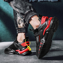 Load image into Gallery viewer, Running Black Mans Breathable Comfortable Shoes Jogging Gym Training Outdoor Sport Sneakers Mens Walking Tennis Running Shoes Slip On Casual Fashion Sneakers
