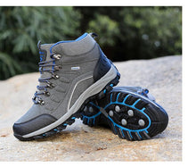 Load image into Gallery viewer, Men's Women's New Outdoor Climbing Hiking Sports Shoes Comfortable Breathable Wear-Resistant Men's Soft Casual Shoes Outdoor Walking Lace Up Anti-Slip Comfortable Ankle Booties
