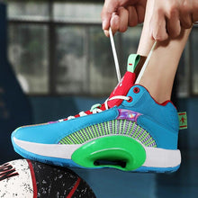 Load image into Gallery viewer, Men's Casual Breathable Comfortable Cushioned Soft Professional Sports Basketball Shoes Outdoor Street Sports Shoes Lightning Professional Anti Slip Sports Shoes For Running Walking
