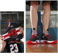 Load image into Gallery viewer, Men's Casual Breathable Comfortable Cushioned Soft Professional Sports Basketball Shoes Outdoor Street Sports Shoes Lightning Professional Anti Slip Sports Shoes For Running Walking
