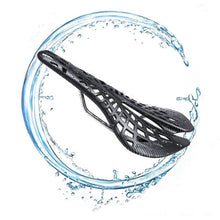 Load image into Gallery viewer, Lightweight Bicycle Front Seat Mat Bike Saddle Bicycle Seat Cushion Pad Breathable Soft Spider Web Saddle Cycling Bicycle Hollow Seat Saddle Comfy Ultra Light Mountain Bike Road Bicycle Saddle

