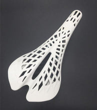Load image into Gallery viewer, Lightweight Bicycle Front Seat Mat Bike Saddle Bicycle Seat Cushion Pad Breathable Soft Spider Web Saddle Cycling Bicycle Hollow Seat Saddle Comfy Ultra Light Mountain Bike Road Bicycle Saddle
