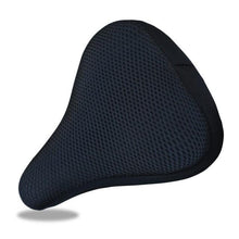 Load image into Gallery viewer, Bicycle Comfort Seat Saddle Cover 3D Soft Breathable Bike Saddle Cushion Cover Mesh Fabric Cycling Seat Saddle Cover For Comfort Saddles Cover Fit For Exercise Outdoor Bikes With Water Resistant Cover
