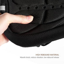 Load image into Gallery viewer, Comfortable Mountain Bike 3D Saddle Cover Thick Breathable Ultra Soft Bicycle Saddles Silicone Sponge Bike Seat Cushion Bicycle Exercise Bike Seat Pad Comfort Road Bicycle Seat Covers Spin Bike Cycling Seat Cushions Indoor Outdoor Saddle For Men

