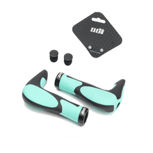 Load image into Gallery viewer, Silicone Bike Grips Soft Mountain Bike Grips Handlebar Aluminum Alloy Lock Ring Bike Handle Grips Bicycle Ergonomic Handle Bar End Grips Comfort Soft Lightweight Handle Bar Grips Lock On For Mountain Bike Cycling
